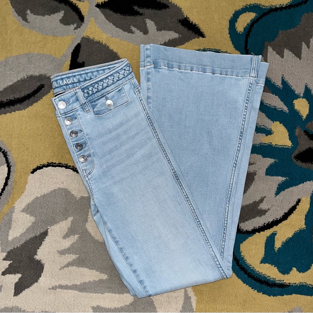 American Eagle wide leg jeans